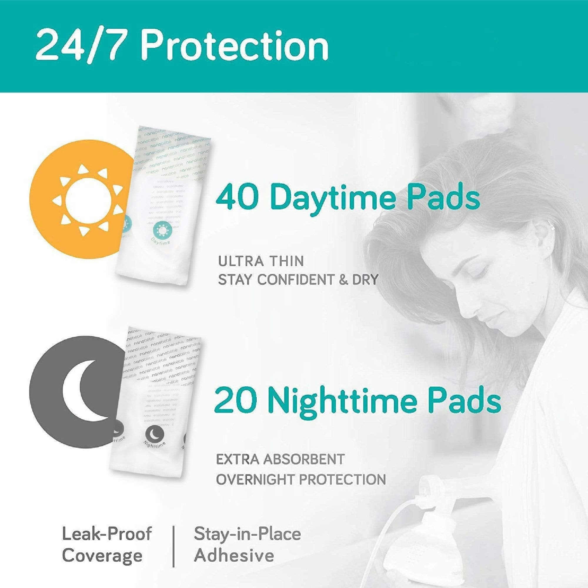Inc Breast Milk Storage Bags & Safe & Dry Ultra Thin Disposable Nursing Pads