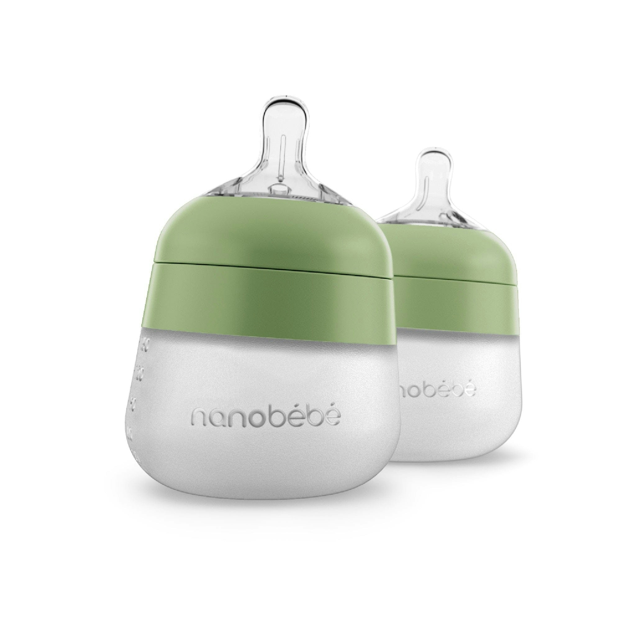 Nanobébé US Flexy Silicone Baby Bottle - 5oz & 9oz