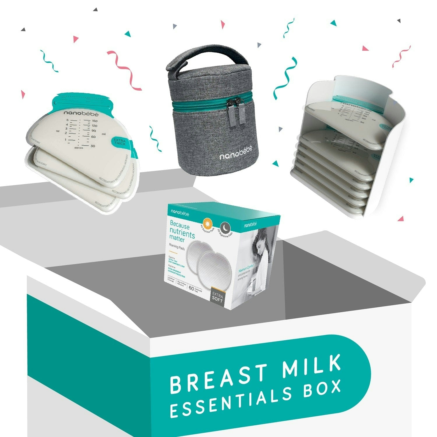 Nanobébé US Breast Milk Essentials Box
