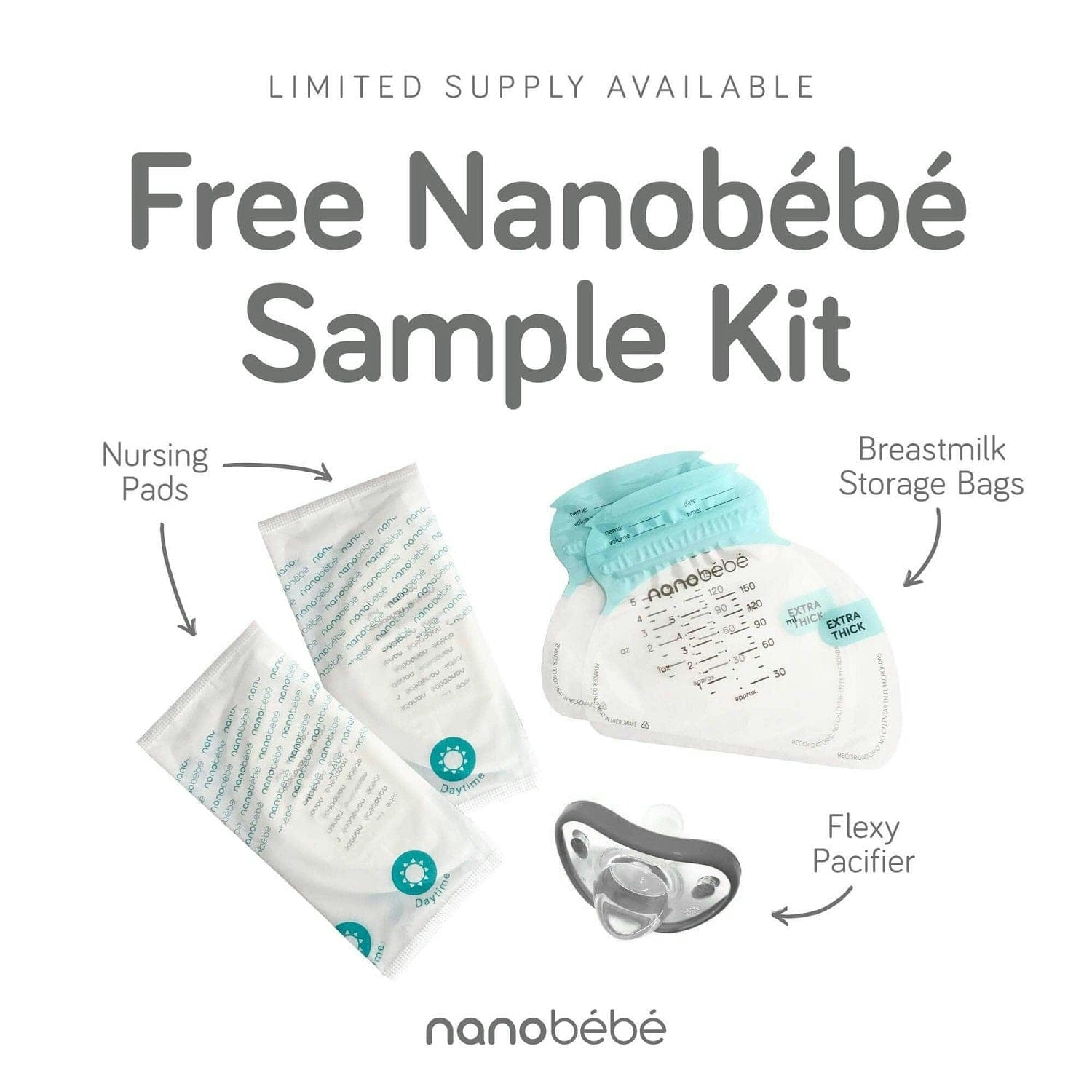Nanobébé US Free Nanobébé Sample Kit