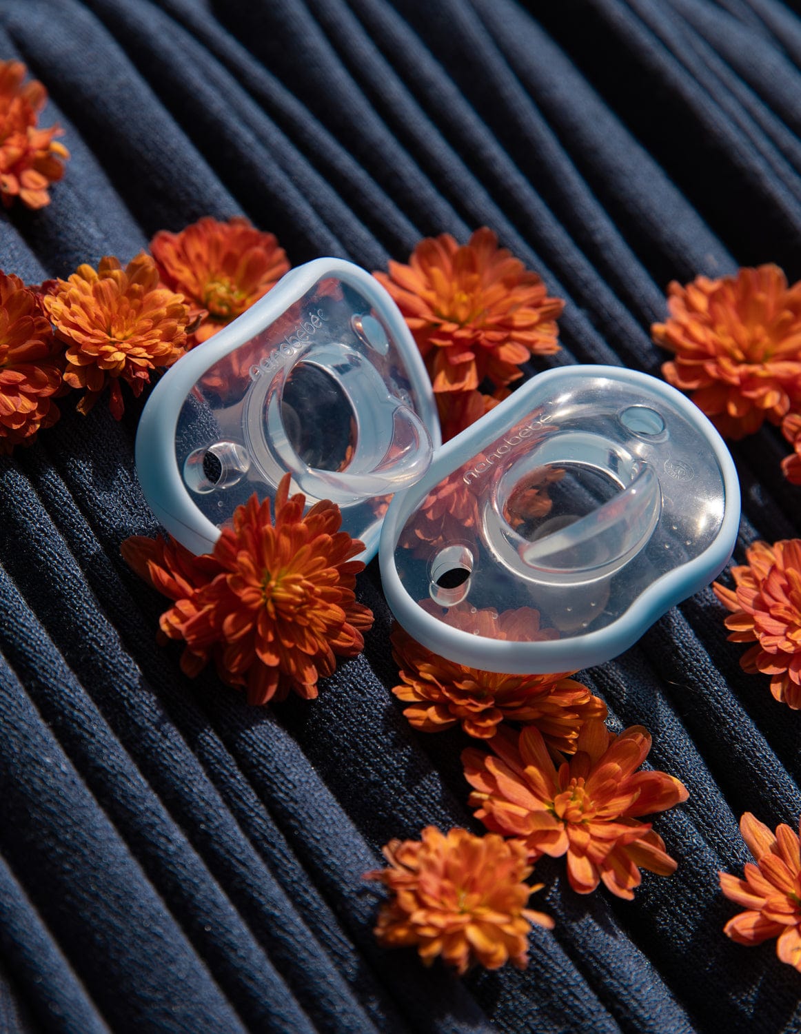 Porcelain Pacifiers Nanobébé 100% Silicone Pacifiers