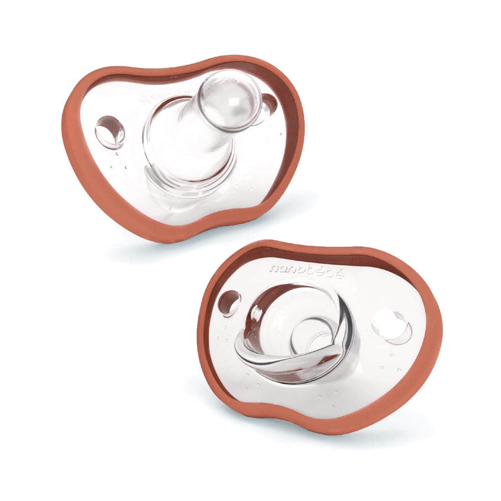 Nanobébé 100% Silicone Pacifiers