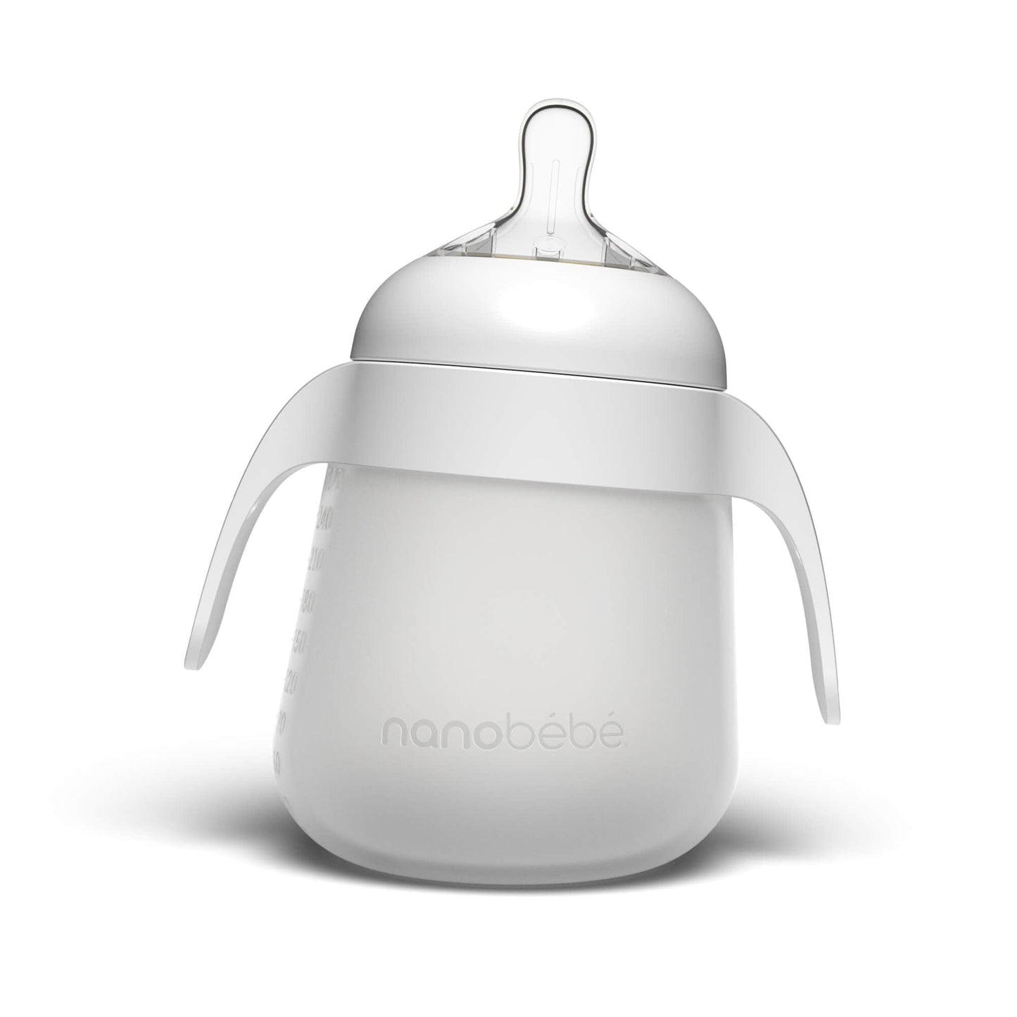 Nanobébé US White Flexy Bottle Quick-Click Handles - 2pk