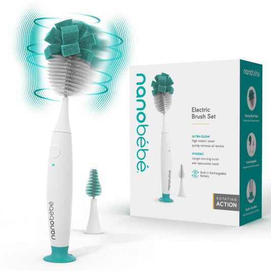 Nanobébé US Flexy Electric Baby Bottle Brush