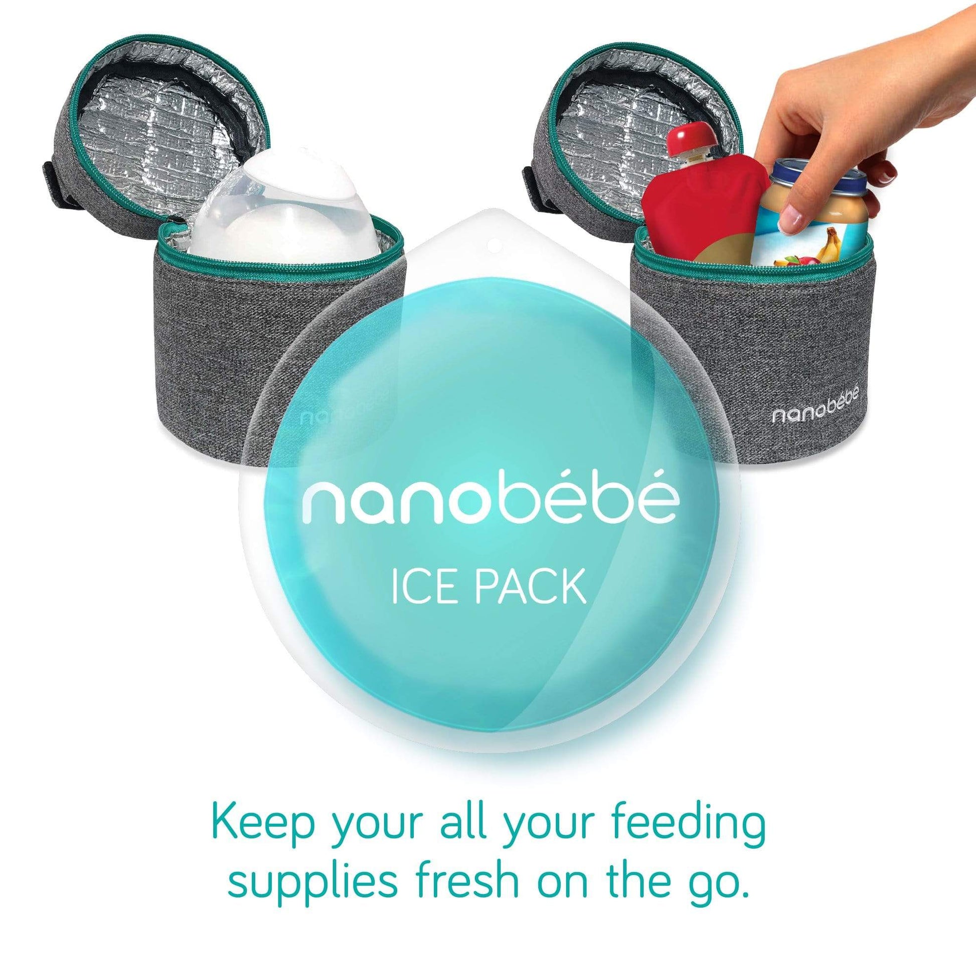 nanobébé Cooling Gel Ice Packs