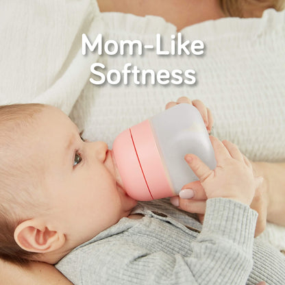 Nanobébé US Flexy Silicone Baby Bottle - 5oz & 9oz